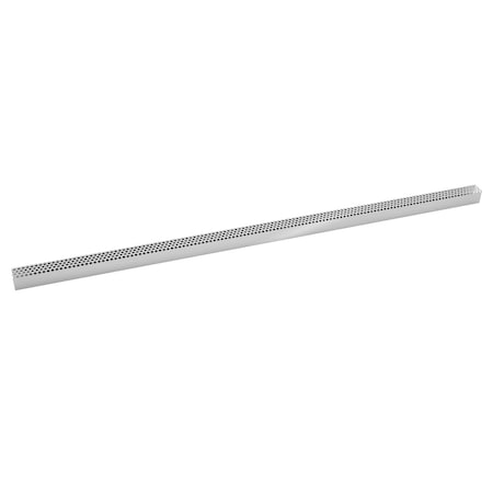Infinity Drain 60" Perforated Circle Pattern Grate for S-DG 38 in Satin Stainless D_3860_SS